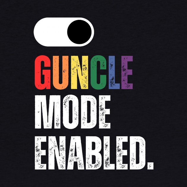 Guncle mode enabled on/off switch by guncle.co